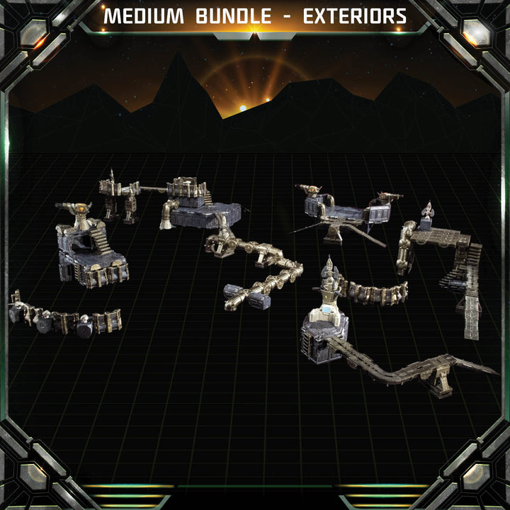 Medium Bundle - Exteriors (Painted)